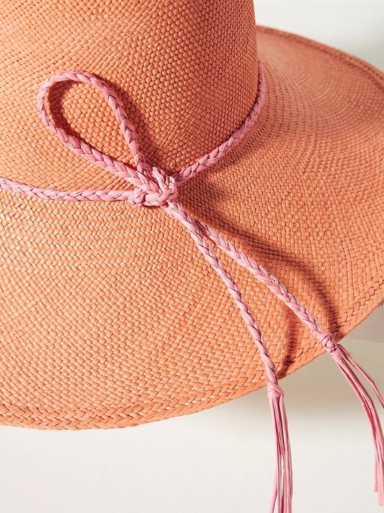NWT $ 260  Anthropologie Artesano Coral Bucket Hat Medium main image 11